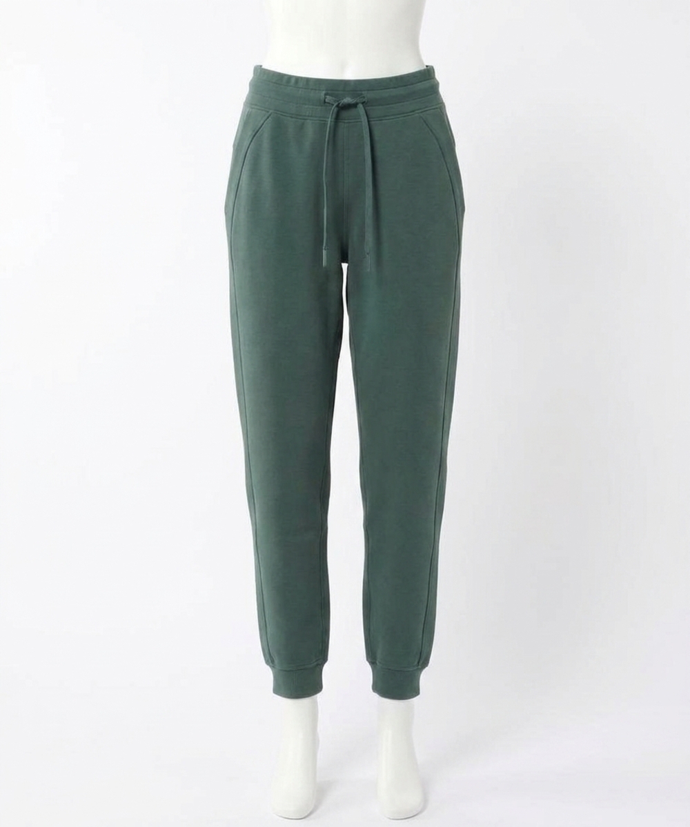 NEW LULULEMON scuba high rise jogger in medium forest